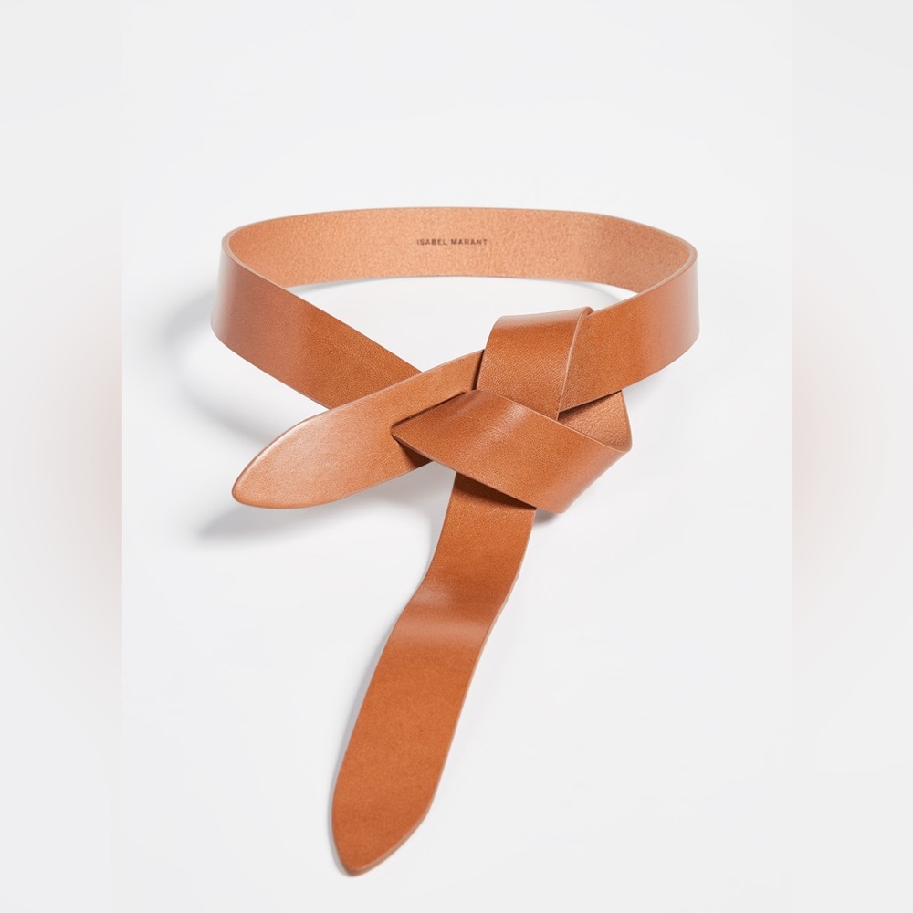 Isabel Marant Lecce Natural Leather Belt, size L